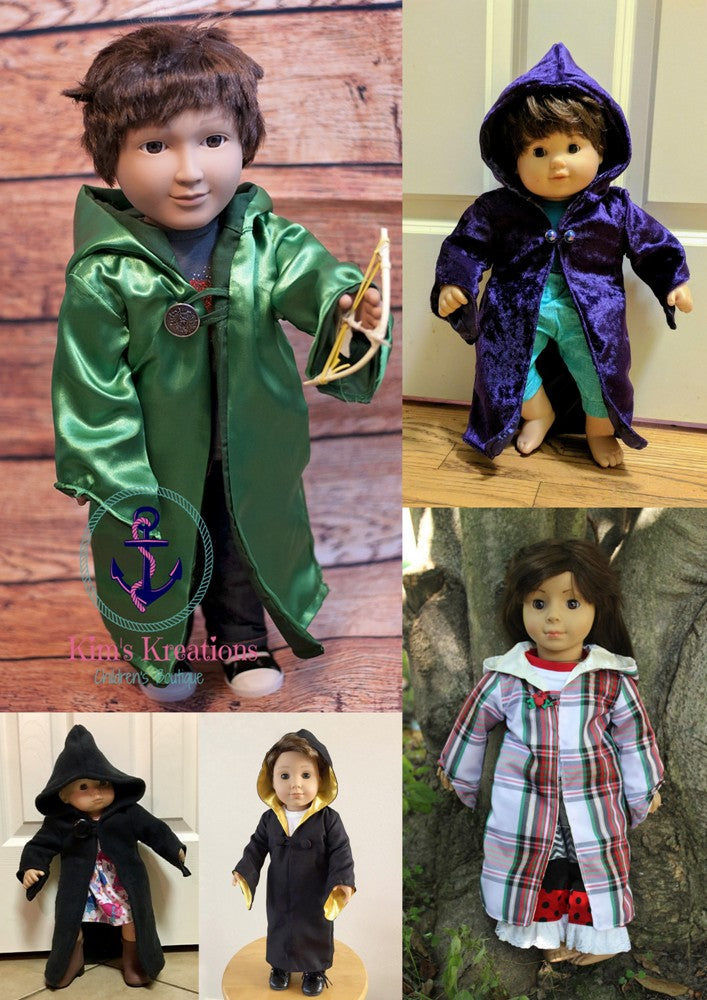 Malcolm's Character Robe for Dolls