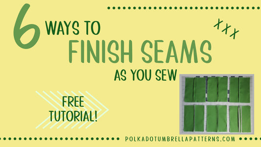 How to Finish Seams as You Sew