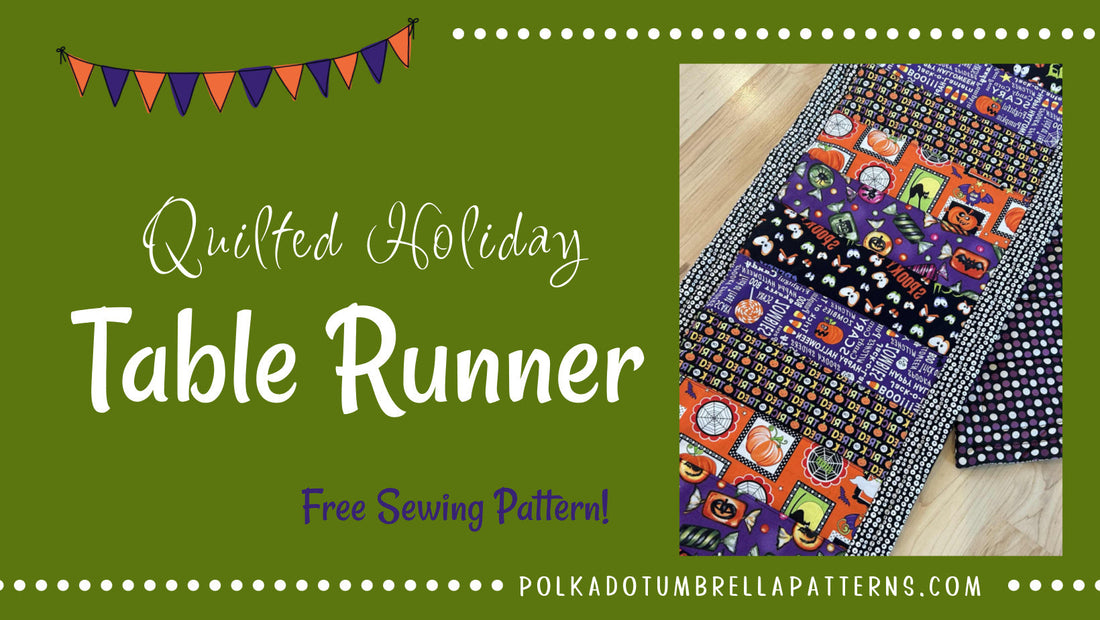 Quilted Holiday Table Runner