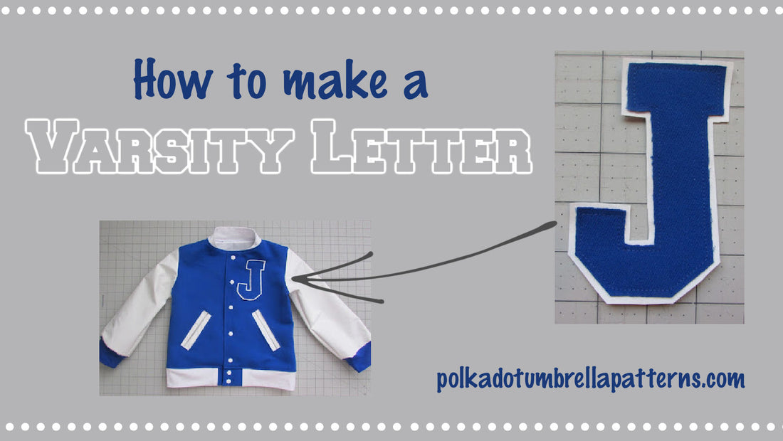 How to Make a Varsity Letter