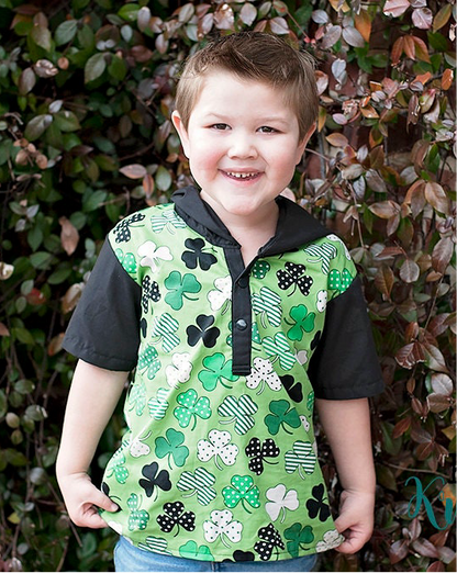 Aaron's Hooded Woven Shirt for Kids