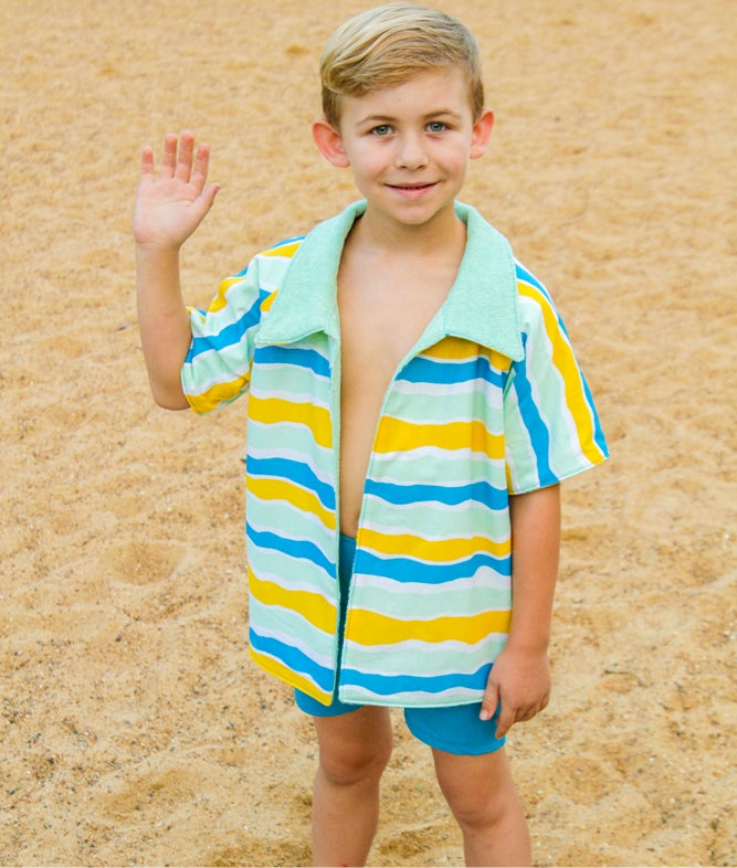 Kallan's Raglan Beach Shirt for Kids