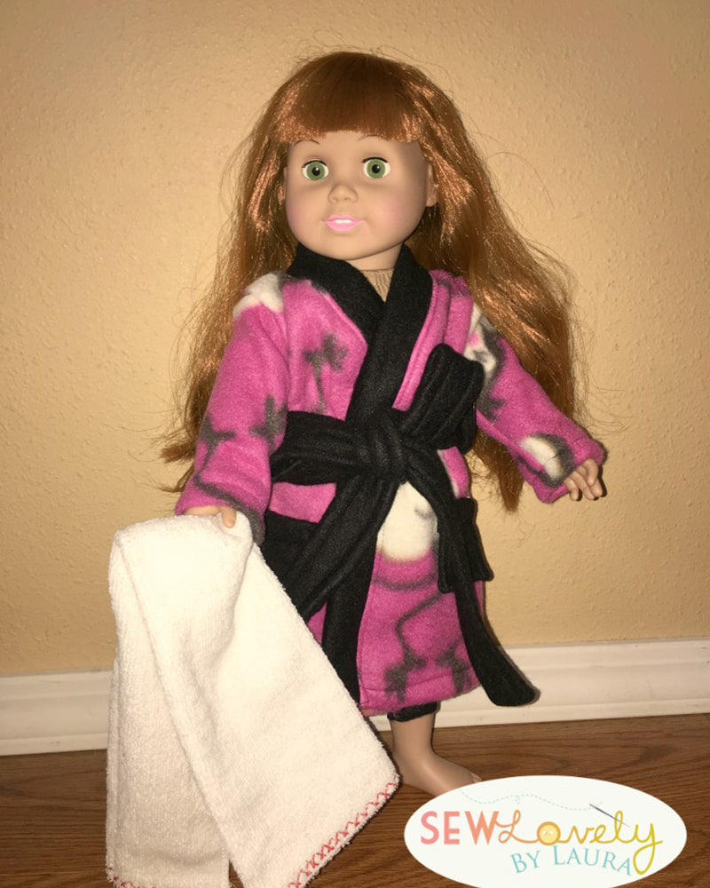 Stephen's Comfy Robe for Dolls