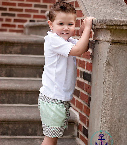 Quade's Bubble-Pocket Shorts for Kids