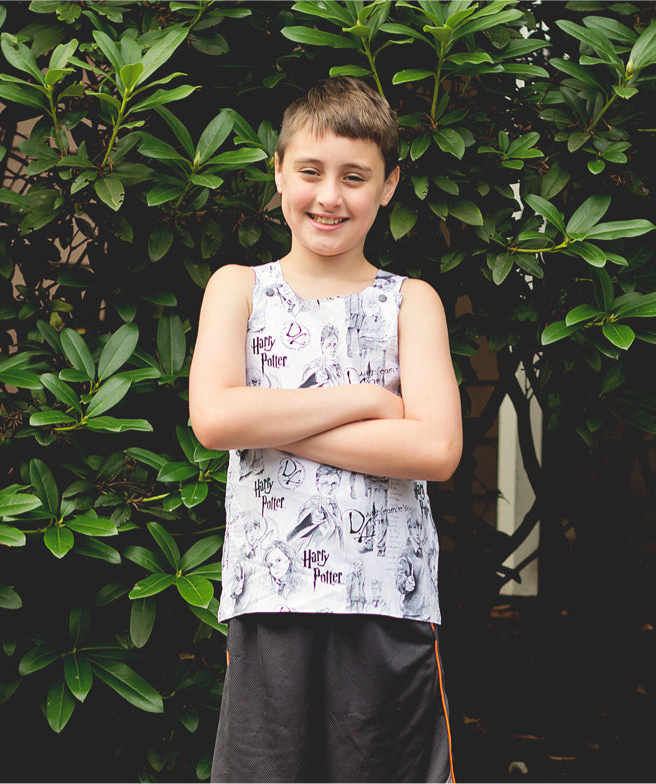 Daniel's Reversible Woven Tank Top for Kids