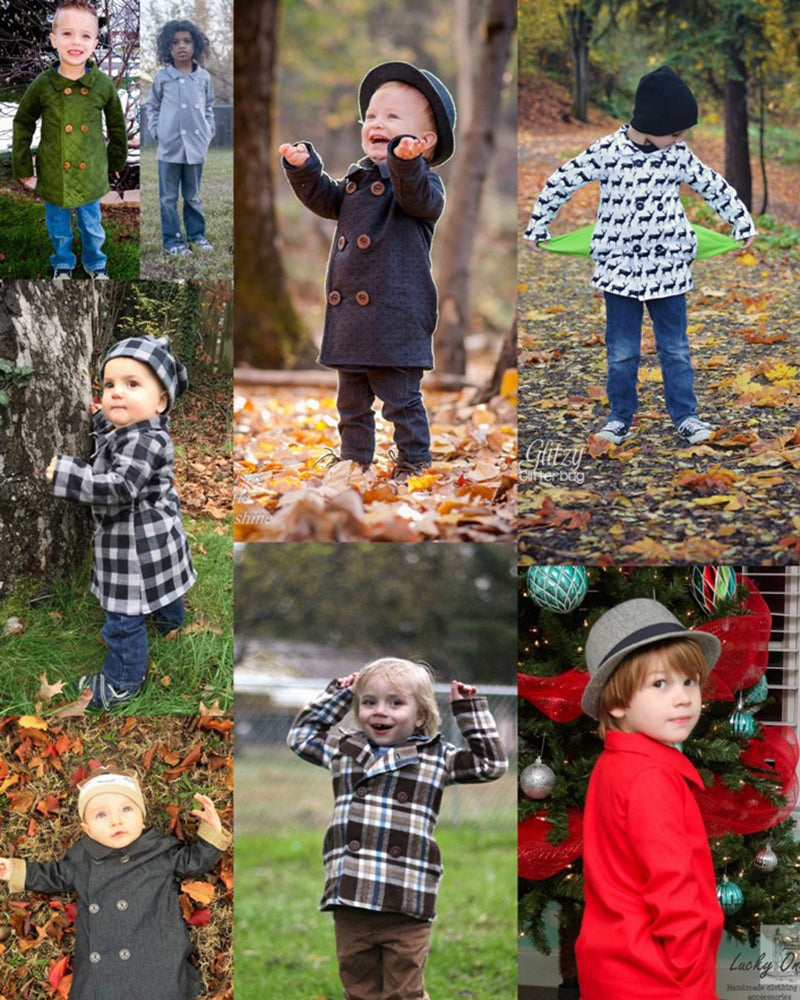 Finn's Pea Coat for Kids