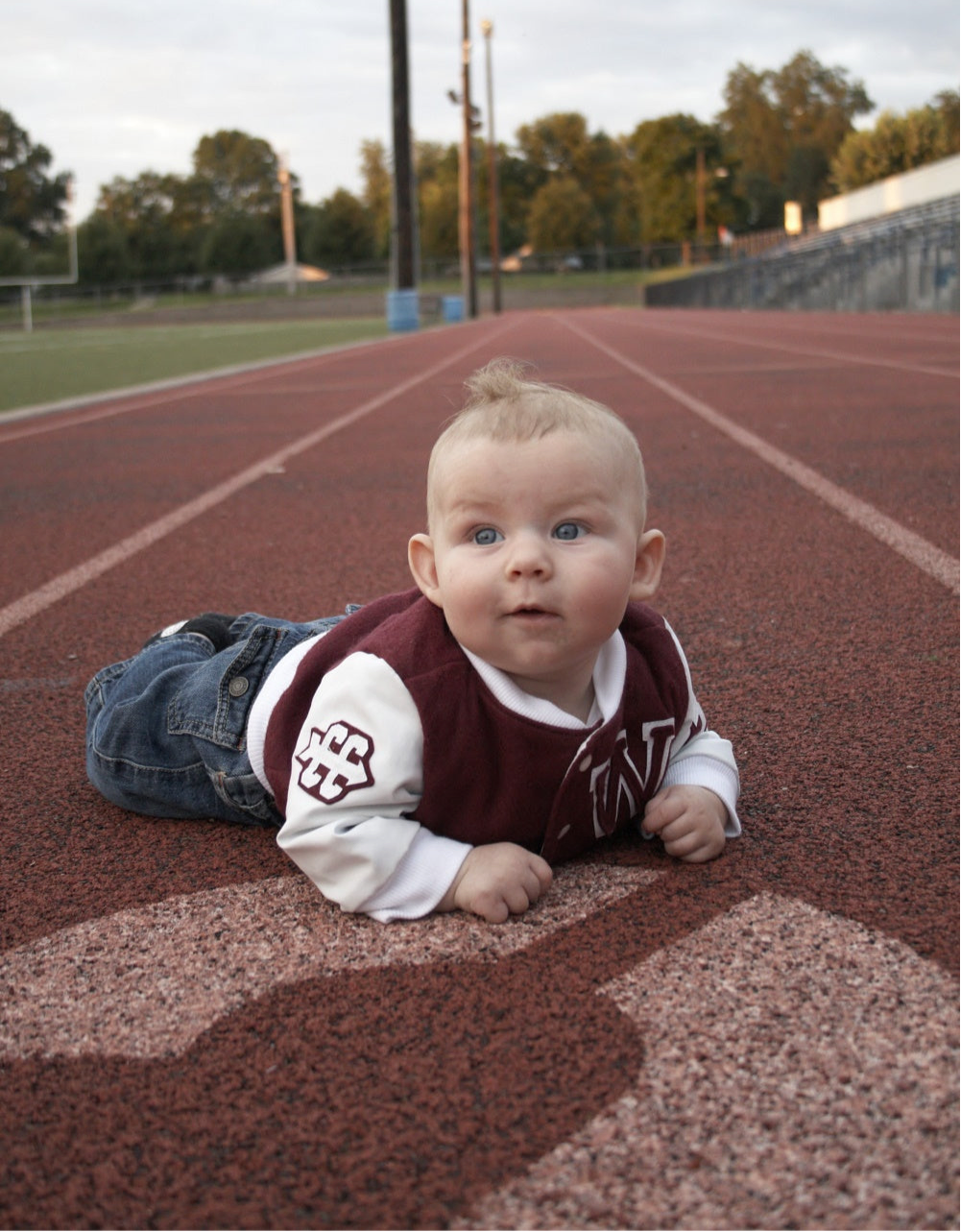 Brock's Letterman Jacket for Babies