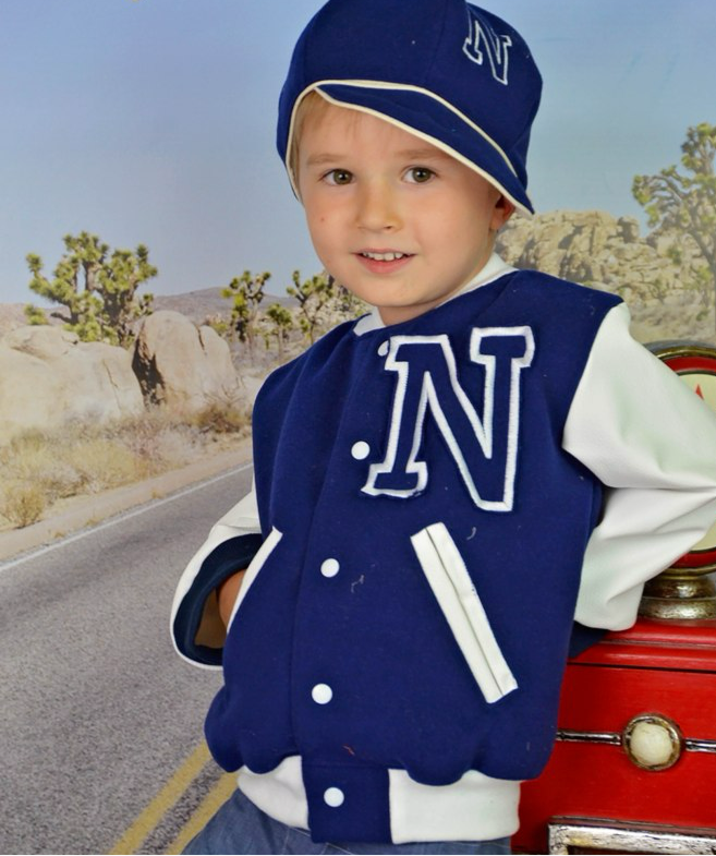 Brock's Letterman Jacket for Kids