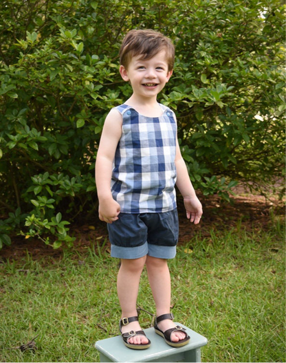 Daniel's Reversible Woven Tank Top for Kids