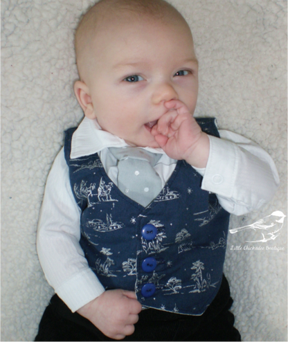 Oliver's Vest & Tie Set for Babies