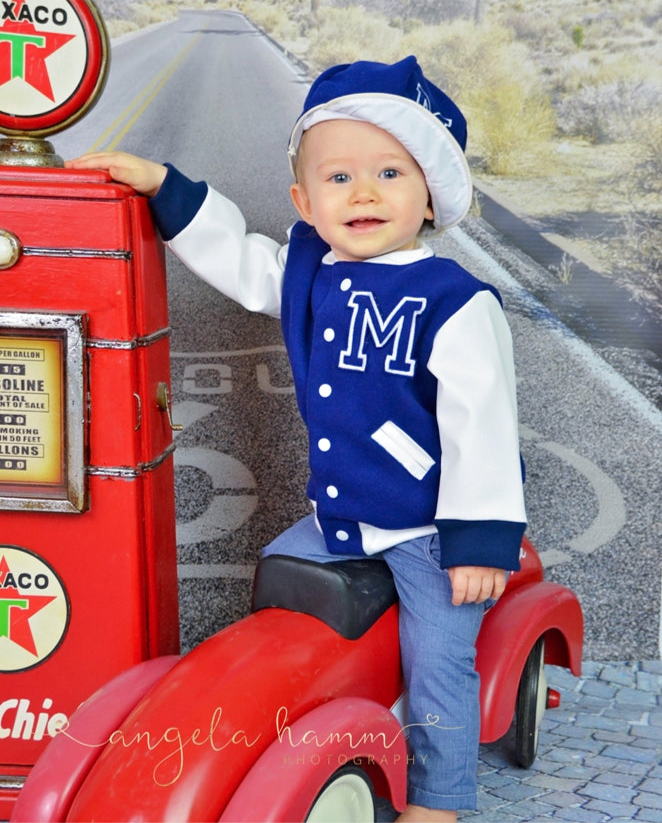 Brock's Letterman Jacket for Babies