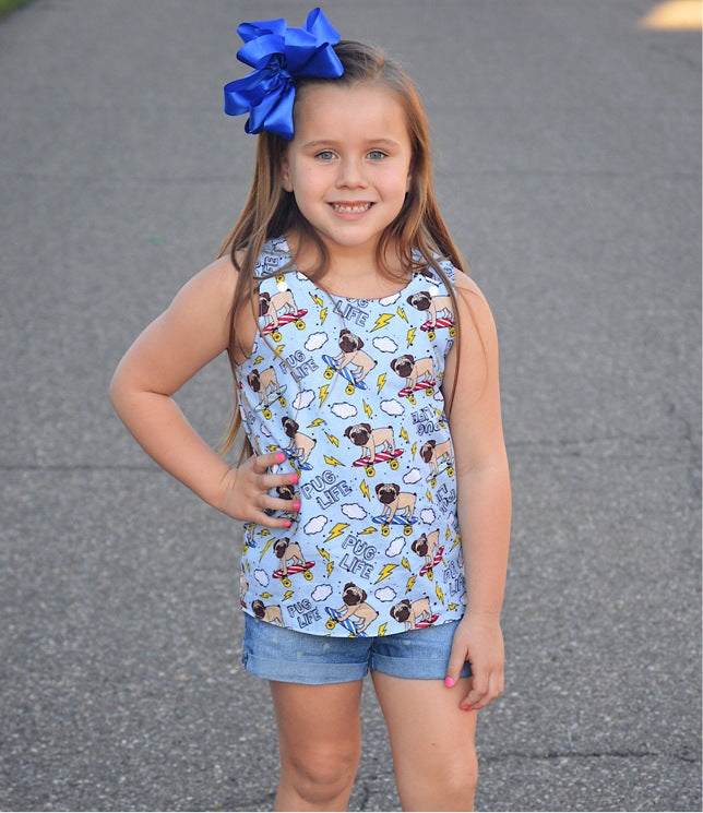 Daniel's Reversible Woven Tank Top for Kids