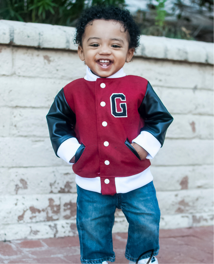 Brock's Letterman Jacket for Babies