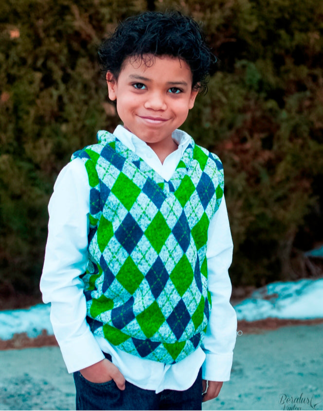 Vance's Sweater Vest for Kids