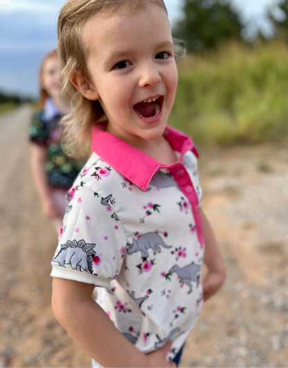 Brandi's Ruffled Polo Shirt for Kids