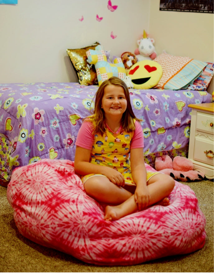 Caden's Storage Beanbag in Sizes Small, Medium, Large, and Jumbo