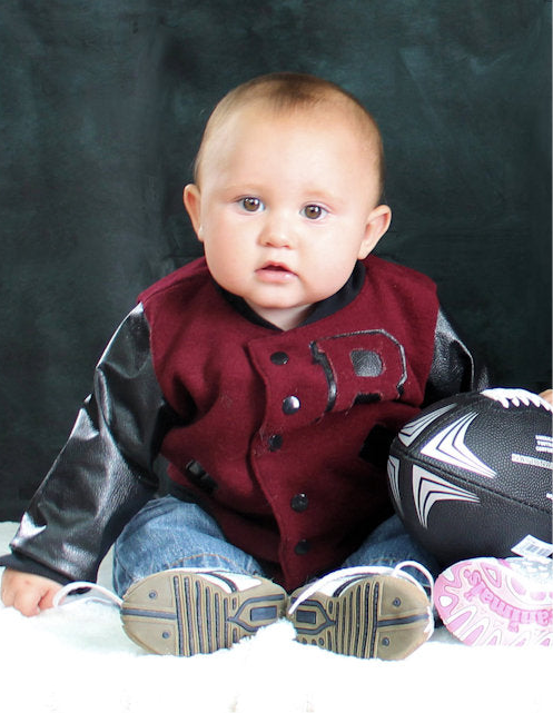 Brock's Letterman Jacket for Babies