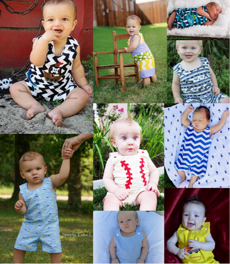 Wyatt's Shortalls for Babies and Toddlers