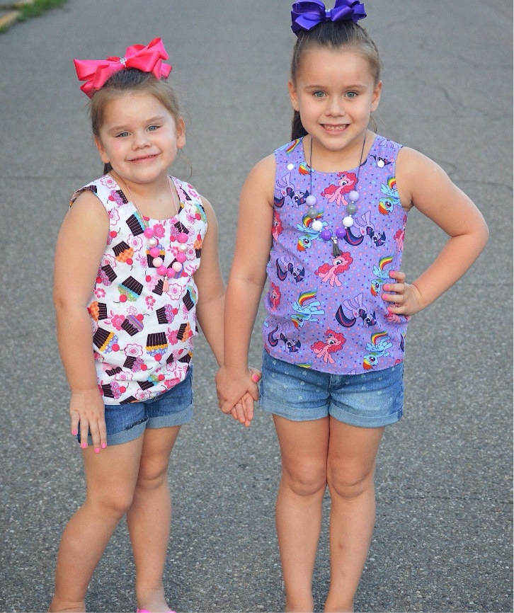 Daniel's Reversible Woven Tank Top for Kids