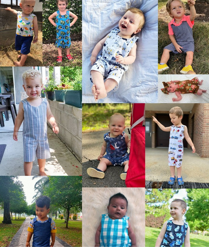 Wyatt's Shortalls for Babies and Toddlers