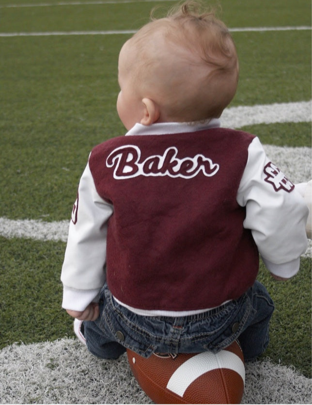 Brock's Letterman Jacket for Babies