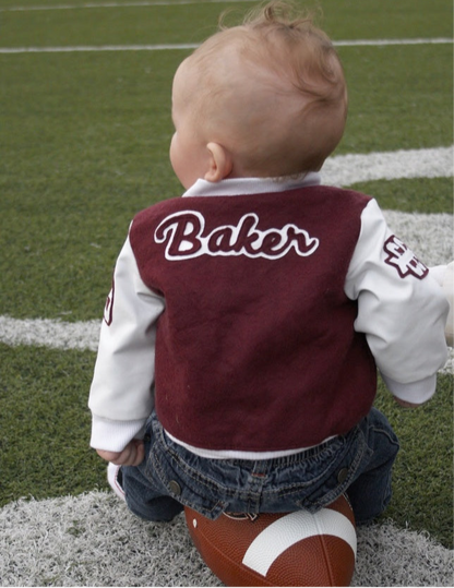 Brock's Letterman Jacket for Babies