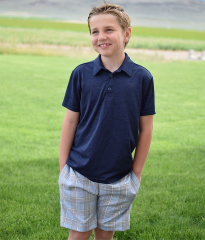 Tucker's Knit-Waist Woven Shorts for Kids