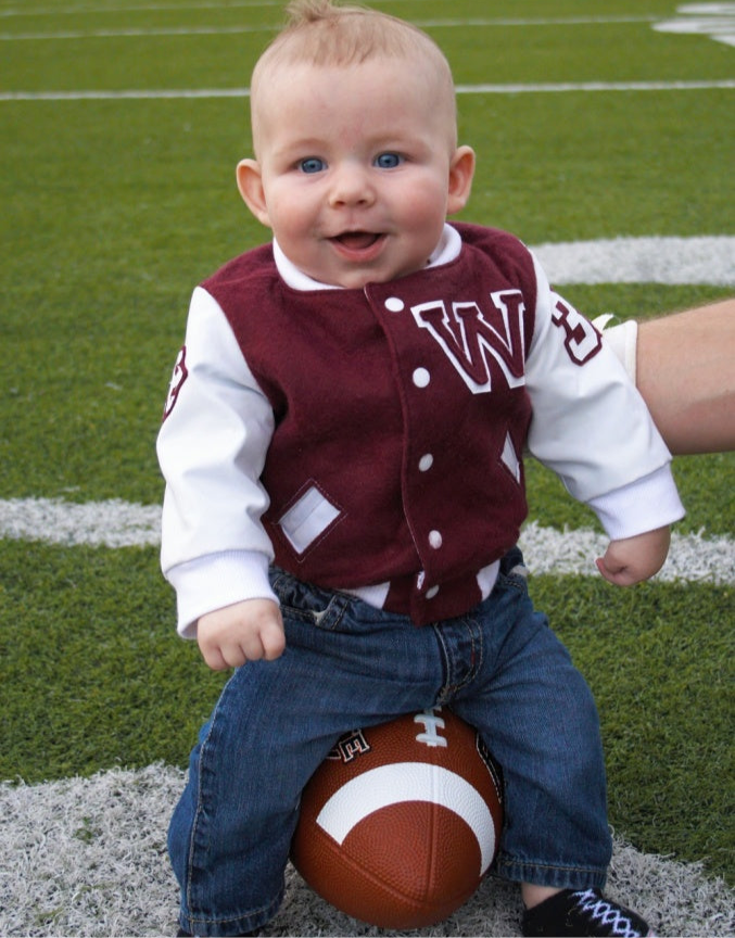 Brock's Letterman Jacket for Babies