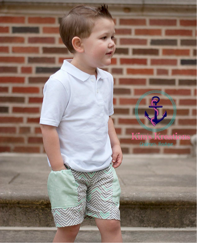 Quade's Bubble-Pocket Shorts for Kids