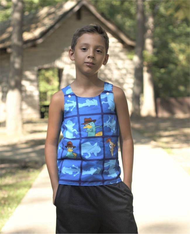 Daniel's Reversible Woven Tank Top for Kids