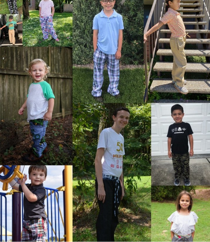 Otto's Knit-Waist Woven Pants for Kids