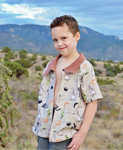 Kallan's Raglan Beach Shirt for Kids