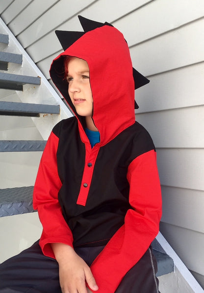 Aaron's Hooded Woven Shirt for Kids