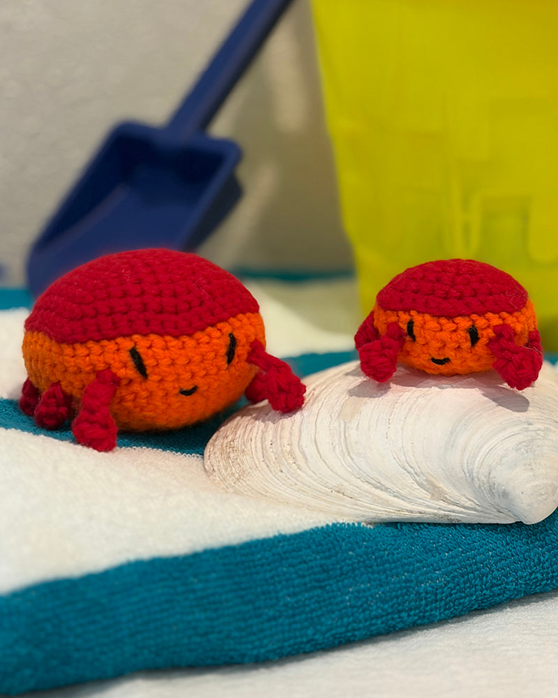Double Crab Combo: Mr. C and Mr. K Amigurumi Crochet Pattern
