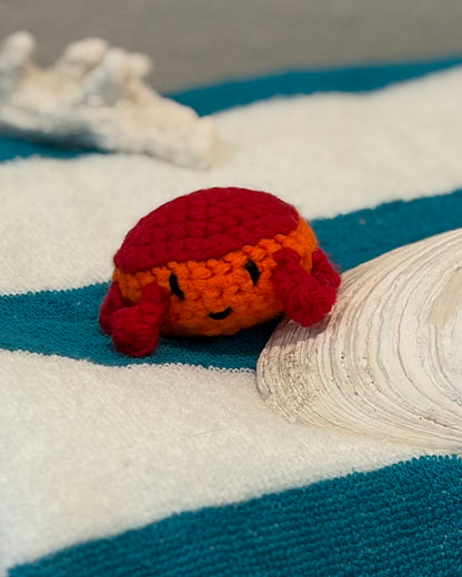 Mr. C the Small Crab Amigurumi Crochet Pattern