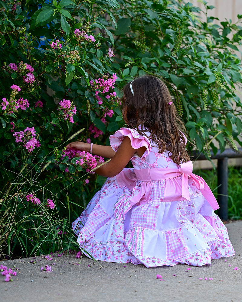 Ashley's Patchwork Dress for Kids