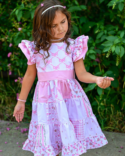 Ashley's Patchwork Dress for Kids