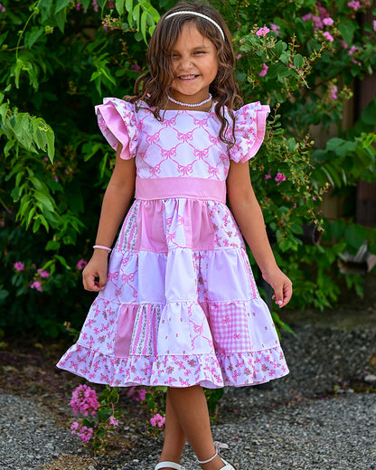 Ashley's Patchwork Dress for Kids