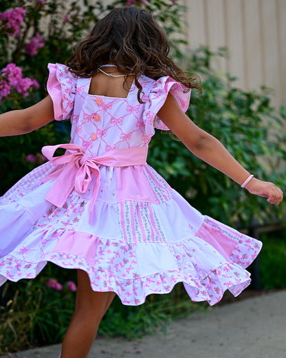 Ashley's Patchwork Dress for Kids
