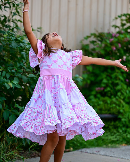 Ashley's Patchwork Dress for Kids
