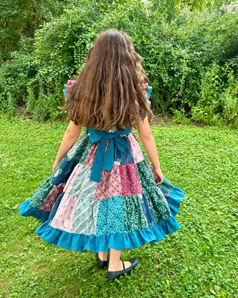 Ashley's Patchwork Dress for Kids