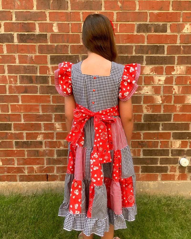 Ashley's Patchwork Dress for Kids