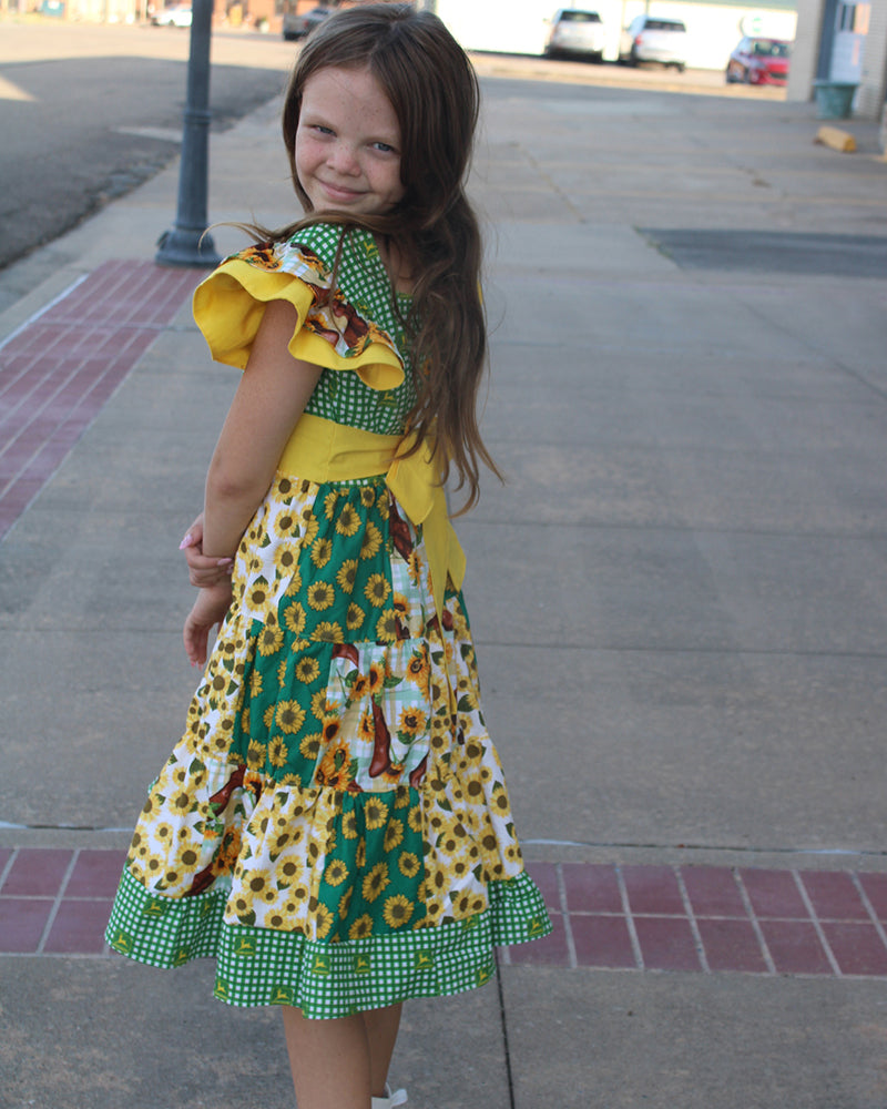 Ashley's Patchwork Dress for Kids