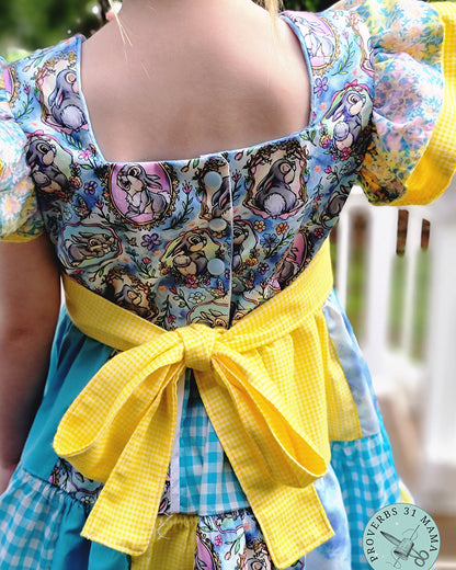 Ashley's Patchwork Dress for Kids