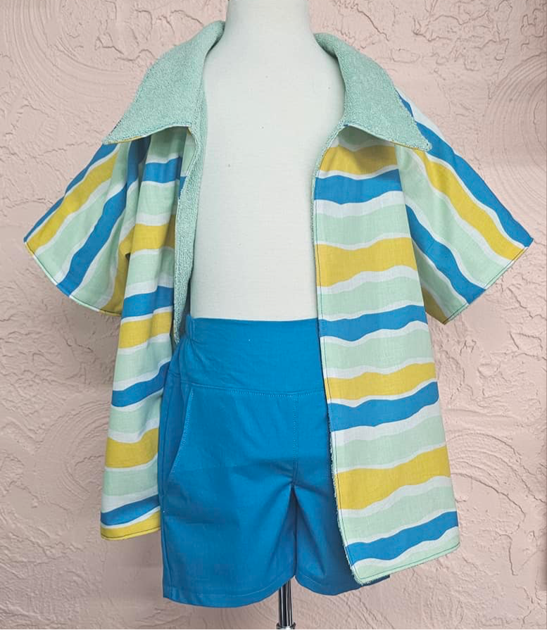 Kallan's Raglan Beach Shirt for Kids