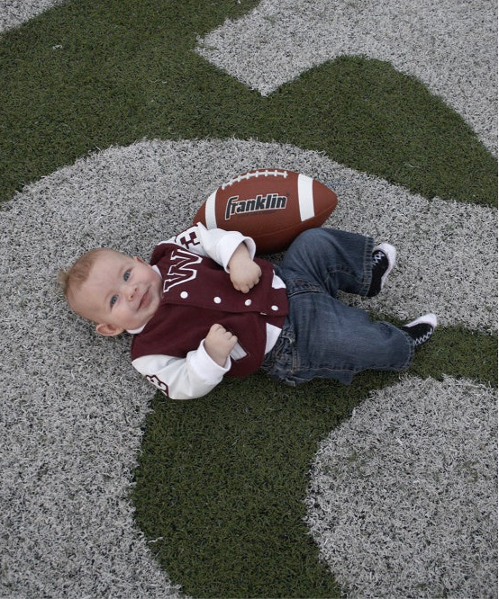 Brock's Letterman Jacket for Babies