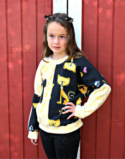 Axel's Colorblock Dolman Sweater for Kids