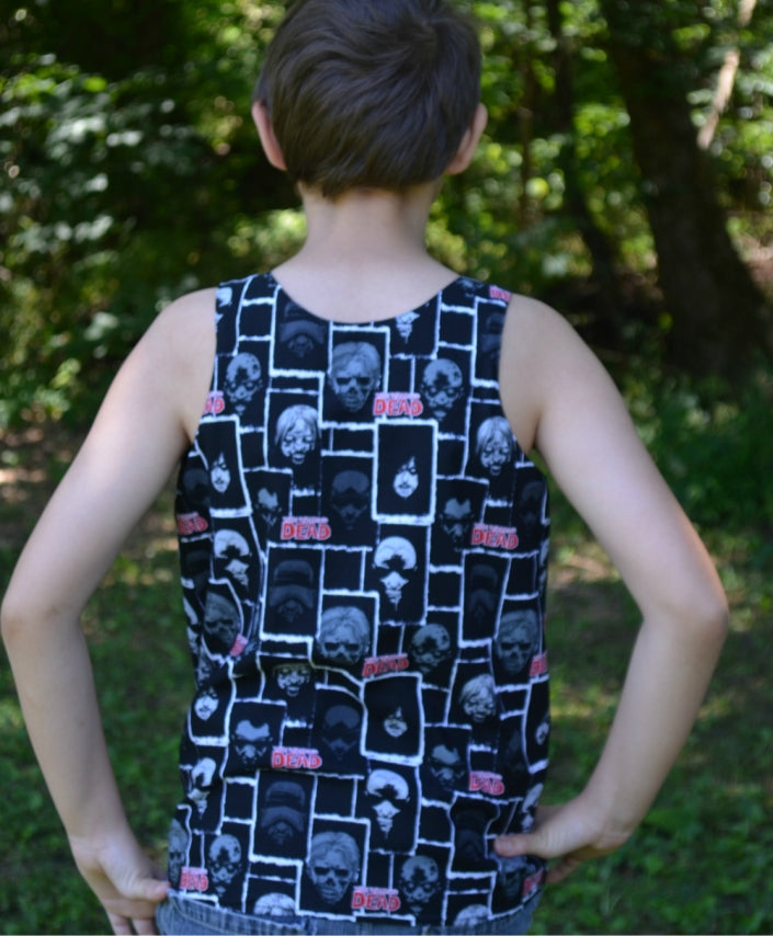 Daniel's Reversible Woven Tank Top for Kids