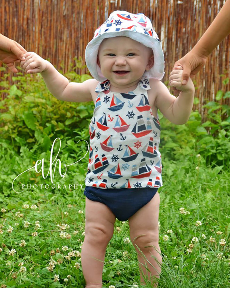 Boston's Reversible Set for Babies