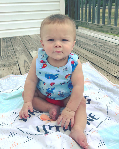 Boston's Reversible Set for Babies